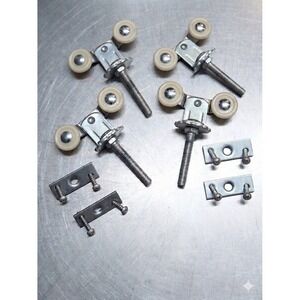 Complete Vintage 1970s Heavy-Duty Unified Closet bypass Door System - 47"...